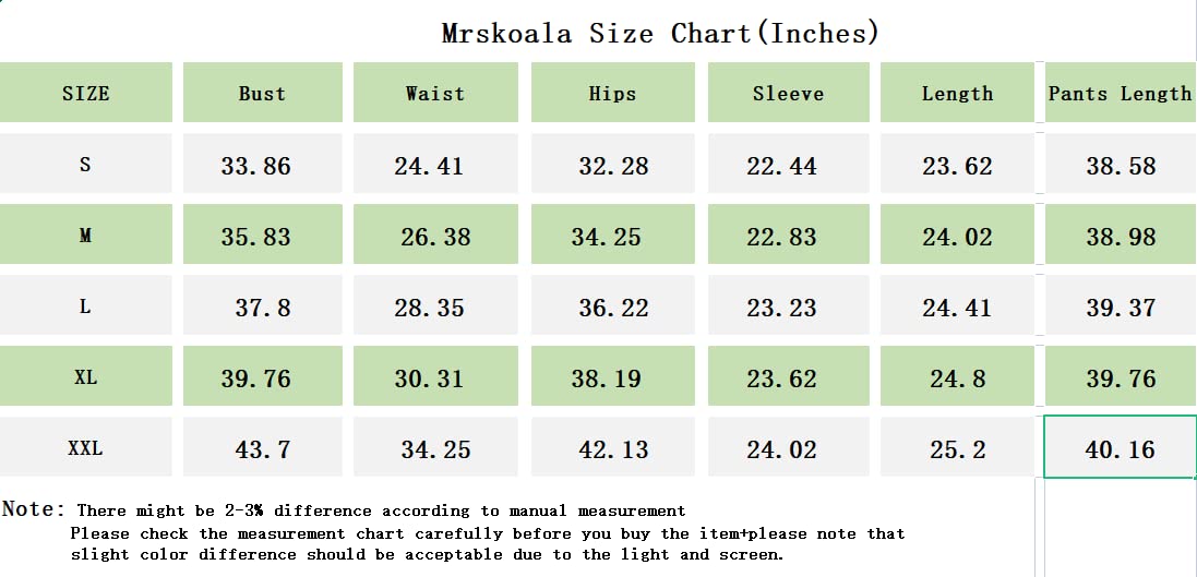 Mrskoala Two Piece Outfits for Women Jogger Sets Workout Sweat Suits Tracksuit Pants Set