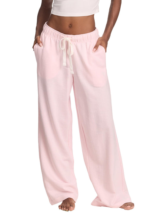 U.S. Polo Assn. Womens Sweatpants with Pockets, French Terry Womens Joggers or Wide Leg Sweatpants for Women