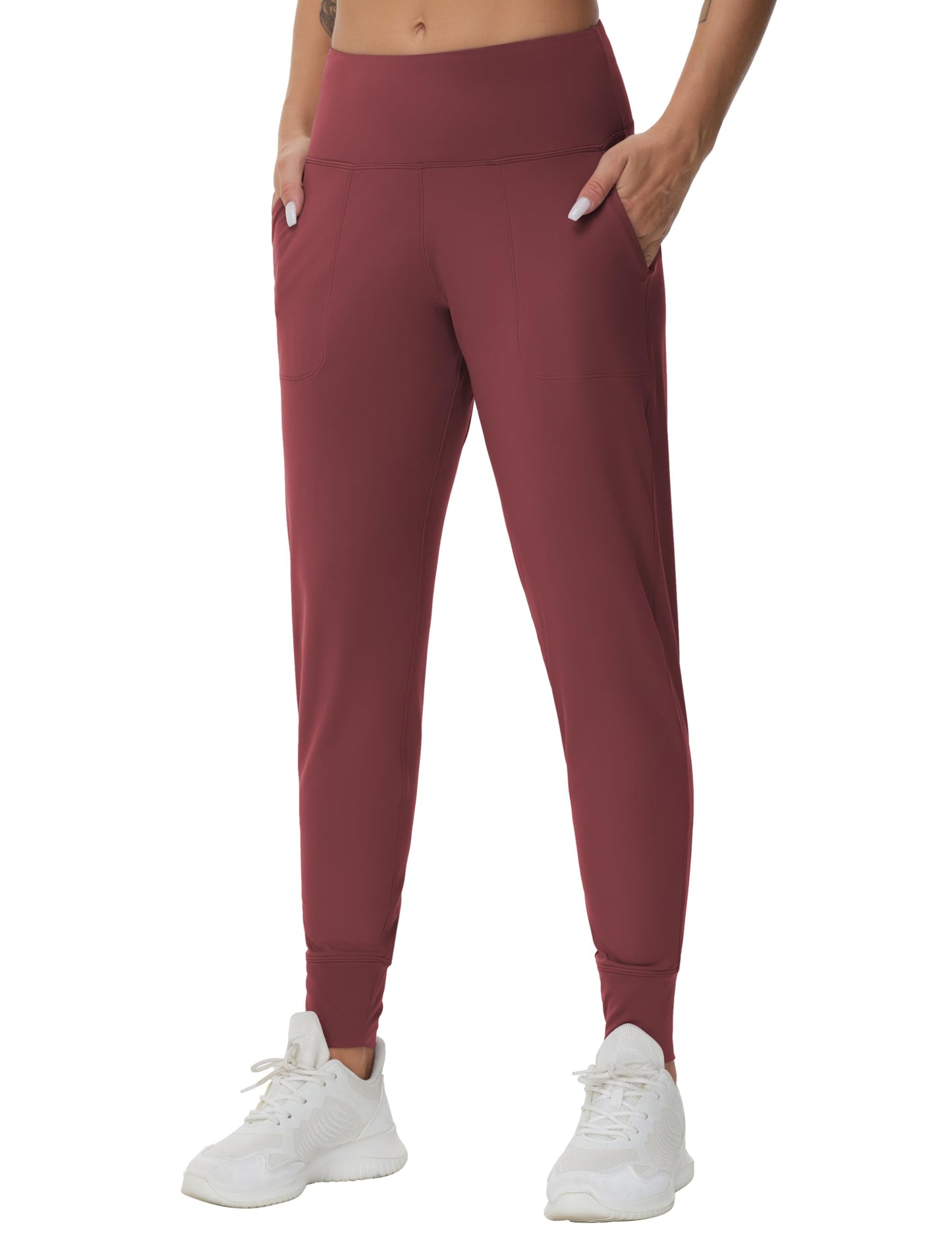 THE GYM PEOPLE Women's Joggers Pants Lightweight Athletic Leggings Tapered Lounge Pants for Workout, Yoga, Running