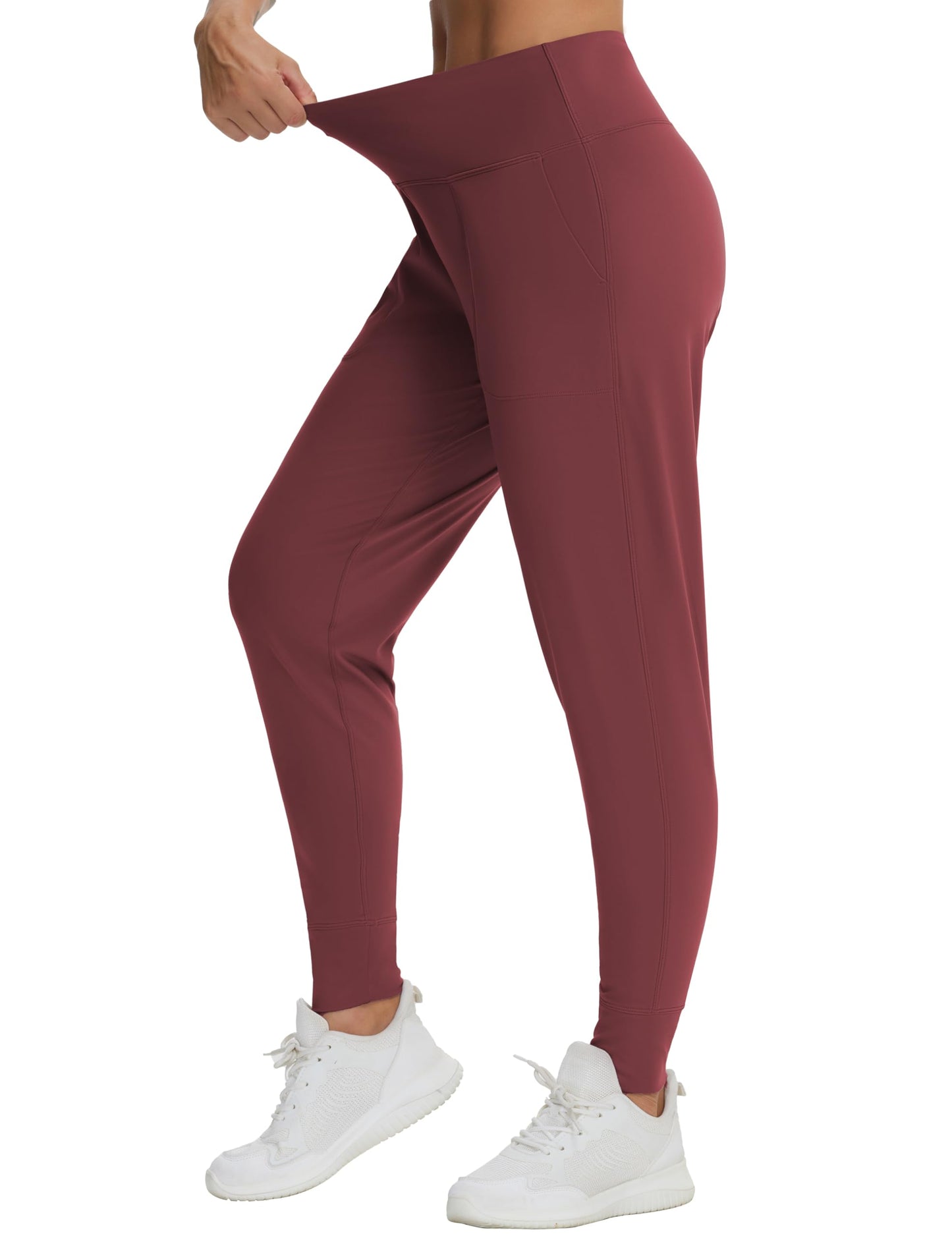 THE GYM PEOPLE Women's Joggers Pants Lightweight Athletic Leggings Tapered Lounge Pants for Workout, Yoga, Running