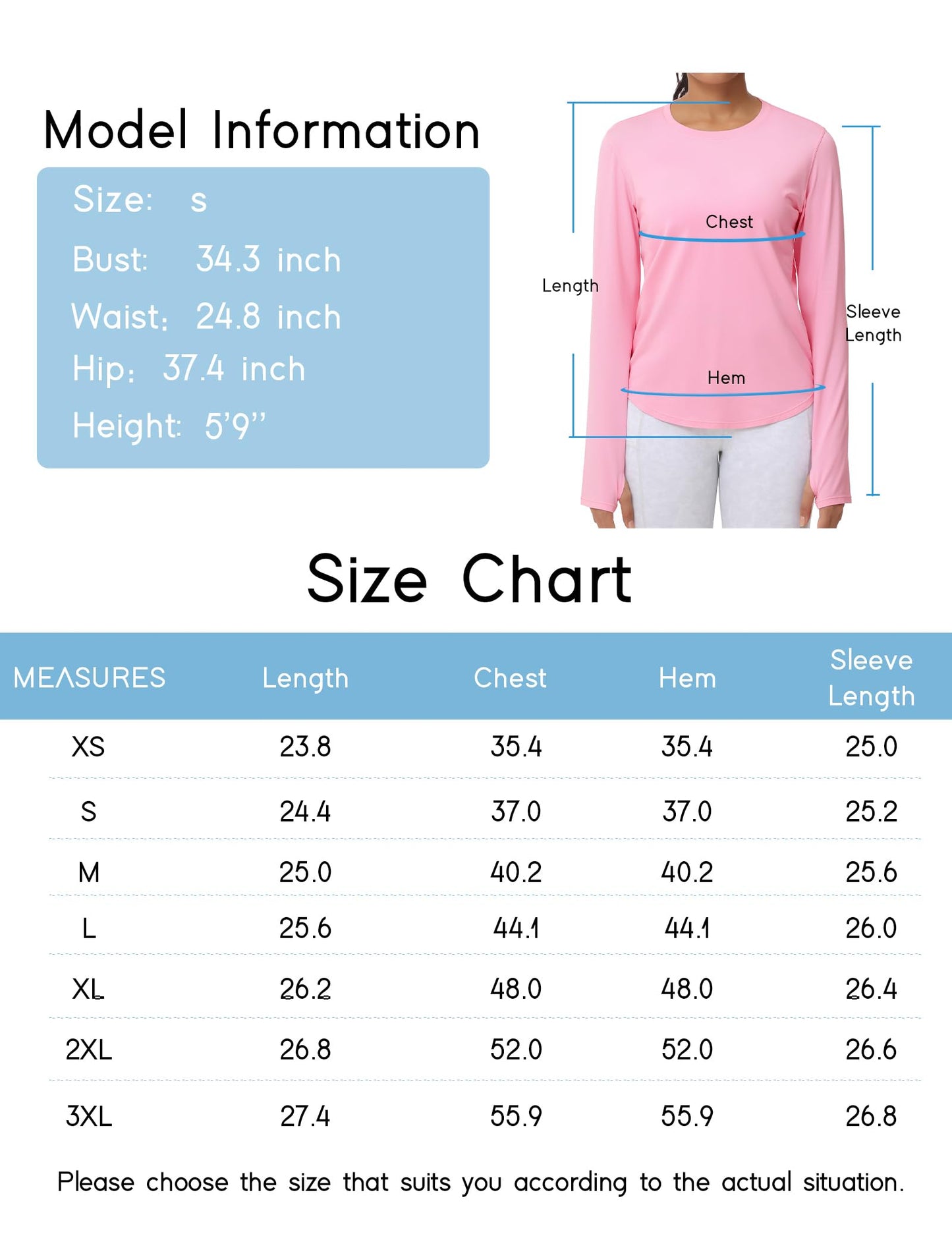 THE GYM PEOPLE Women's Long Sleeve Workout Shirts Athletic Crewneck Hiking Tops with Thumb Hole