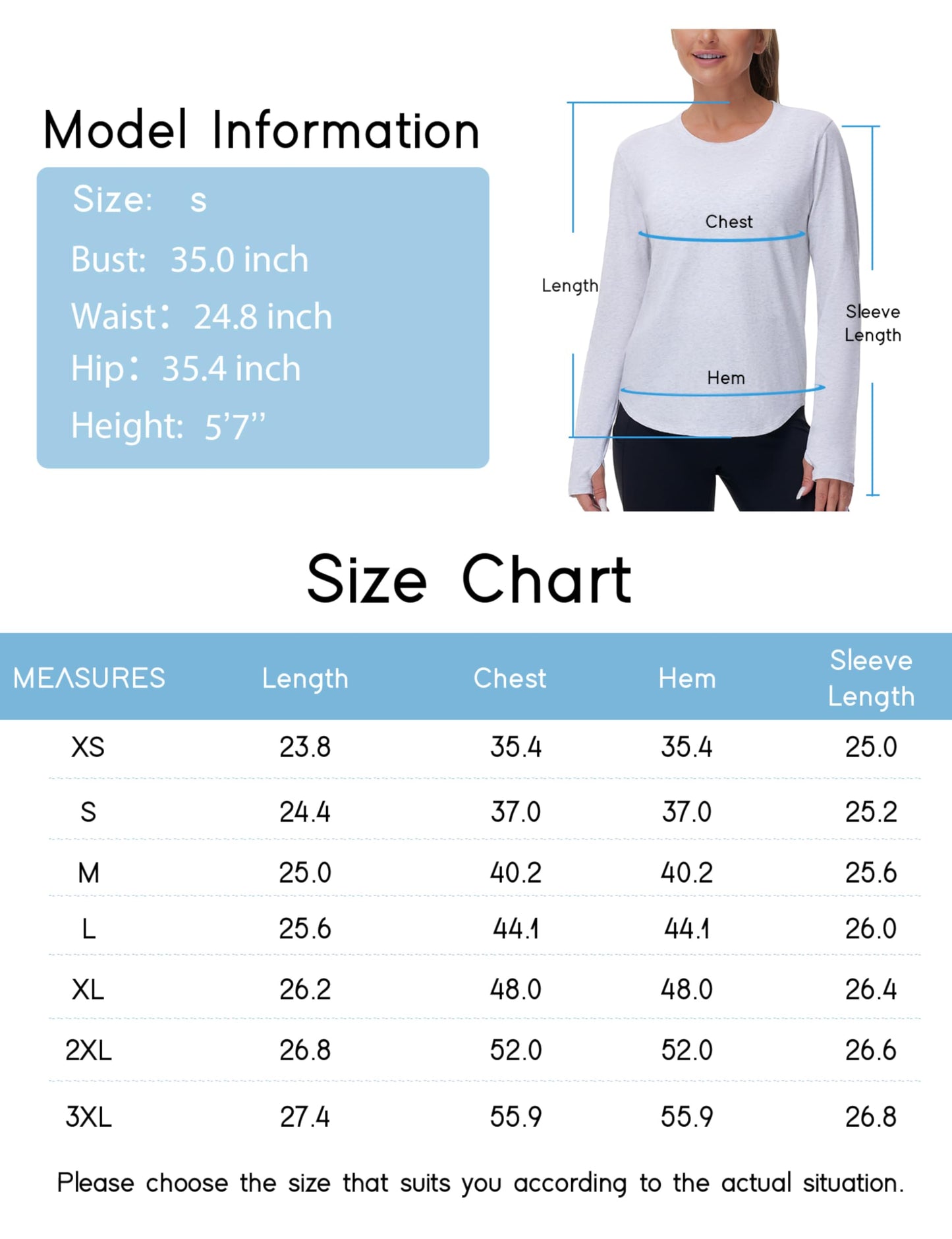 THE GYM PEOPLE Women's Long Sleeve Workout Shirts Athletic Crewneck Hiking Tops with Thumb Hole